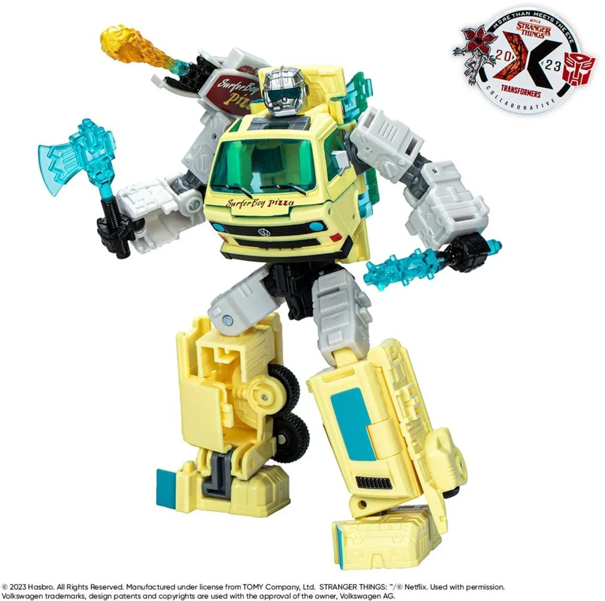 Hasbro Stranger Things Transformers Code Red Action Figuur - Multi