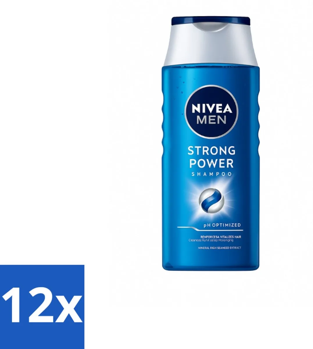 NIVEA MEN Strong Power Shampoo 250ml