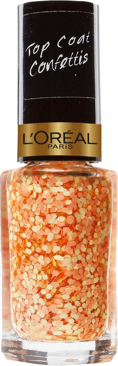 L'Oréal Paris Top Coat Le Vernis 927 Splash Peach - 5ml