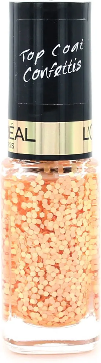 L'Oréal Paris Top Coat Le Vernis 927 Splash Peach - 5ml