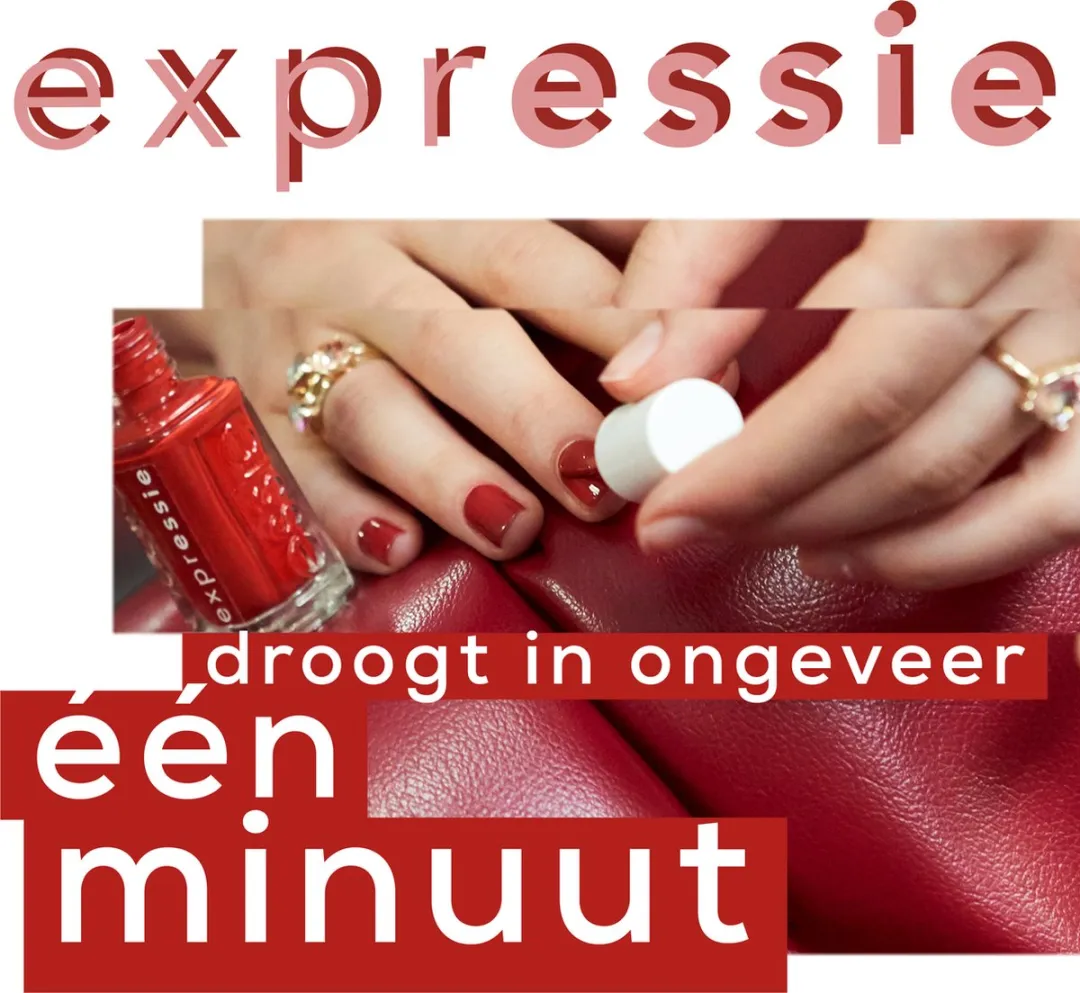 essie Expressie 0 Crop Top & Roll Nagellak - Roze - 10ml - afbeelding 6 van 6
