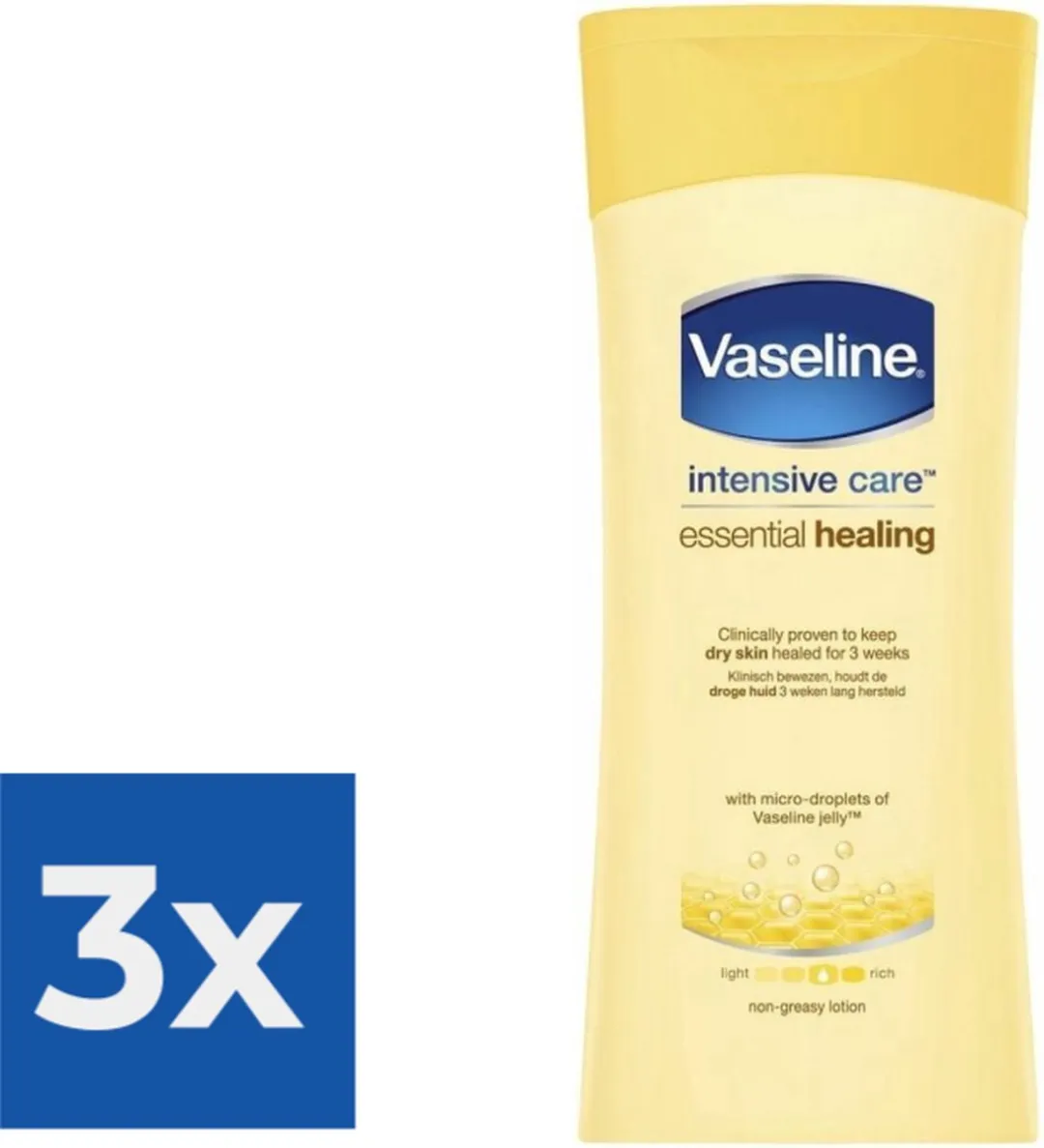 Vaseline Essential Healing Bodylotion 600ml