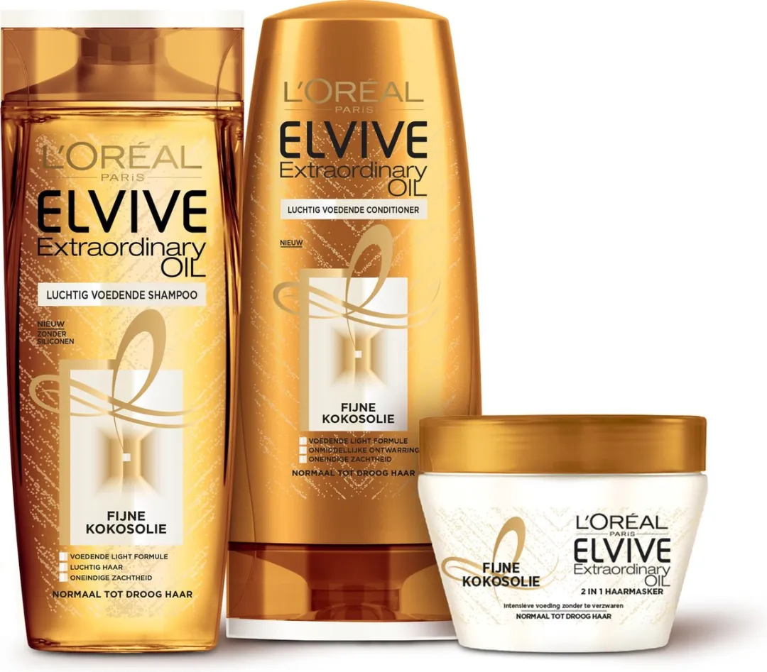 L'Oréal Paris Eli Huil Ext SHP250 Haarspray 250ml