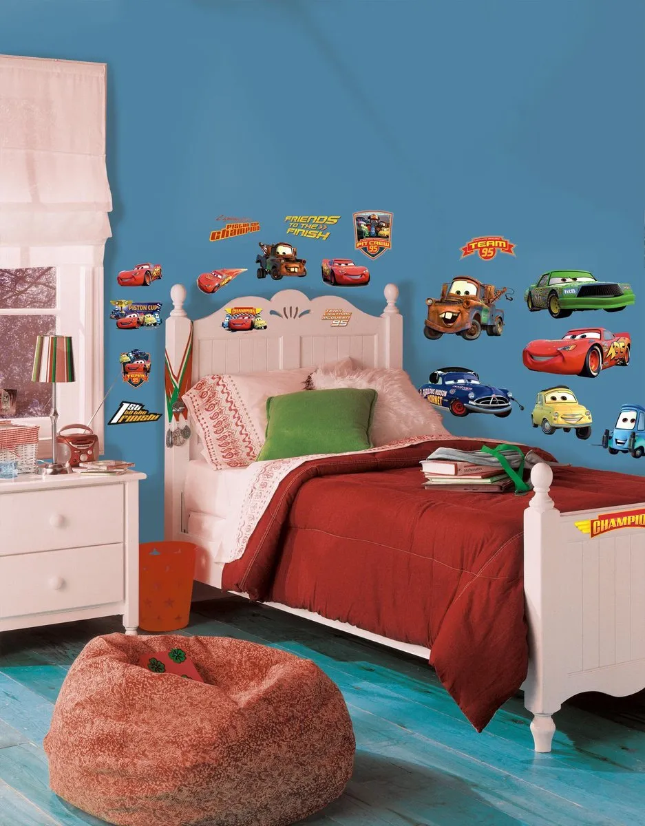 Disney Cars Piston Cup Champs Muurstickers