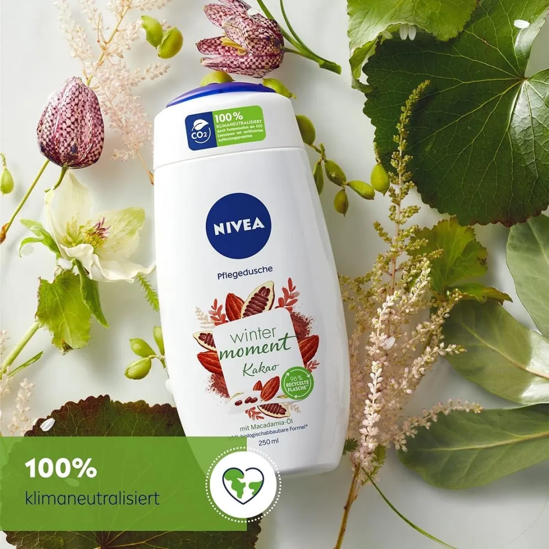 NIVEA Winter Moment Cacao Douchecrème - 6x250ml