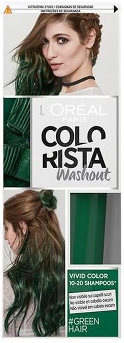 L'Oréal Paris Colorista Washout Haarverf Groen