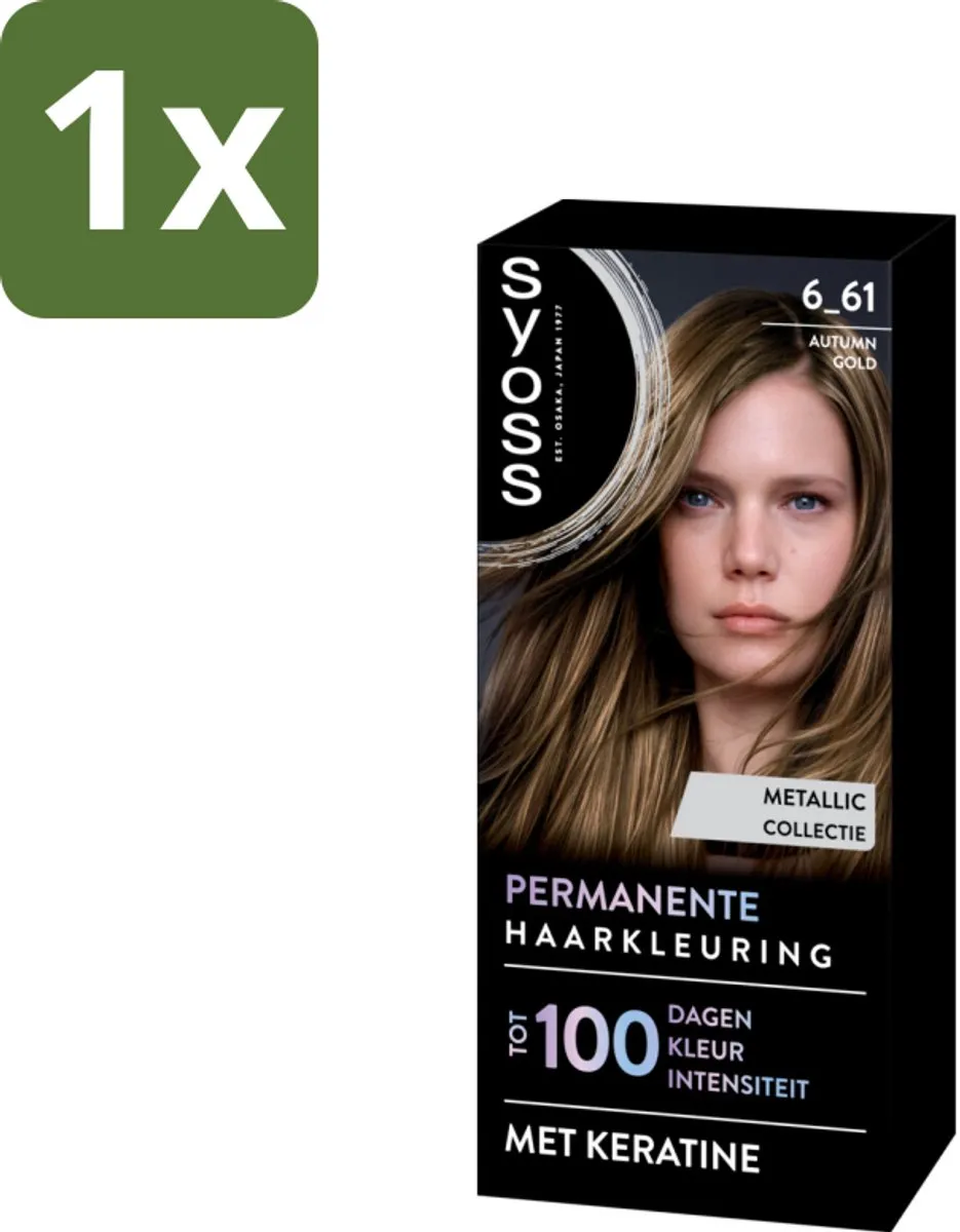SYOSS Coloration 6-61 Autumn Gold Haarverf 115ml