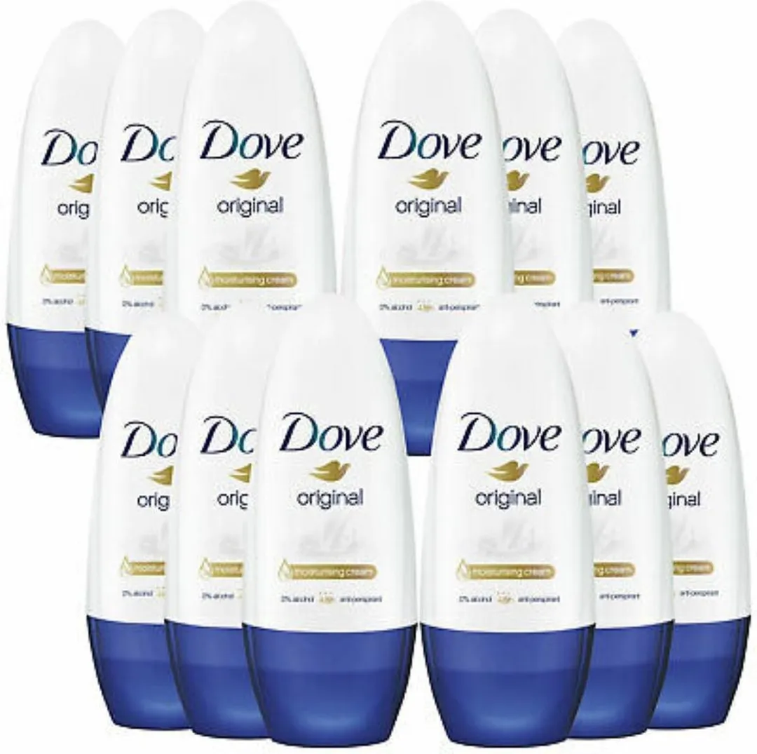 Dove Original Deo Roller - 12x50ml