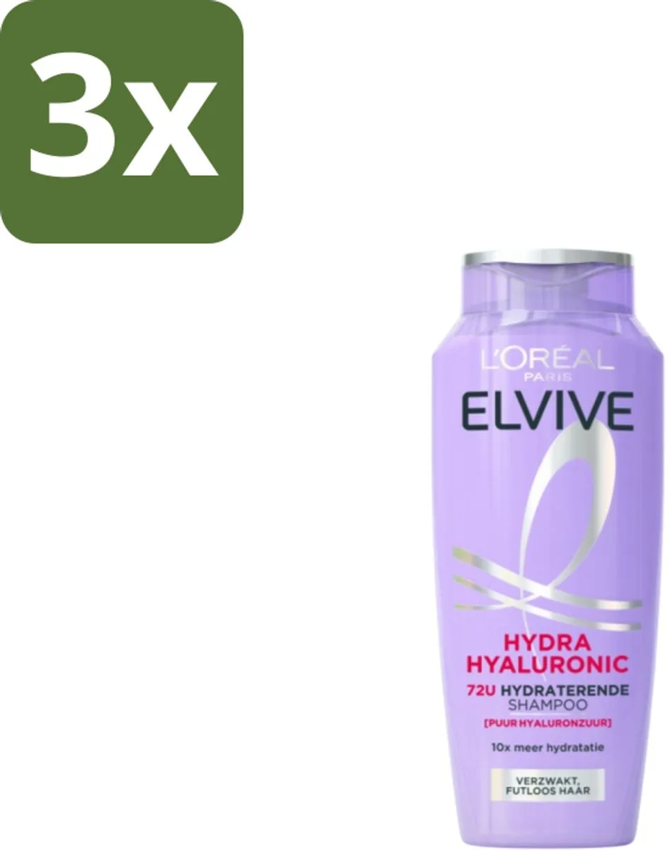L'Oréal Paris Elvive Hydra Hyaluronic Shampoo 750ml