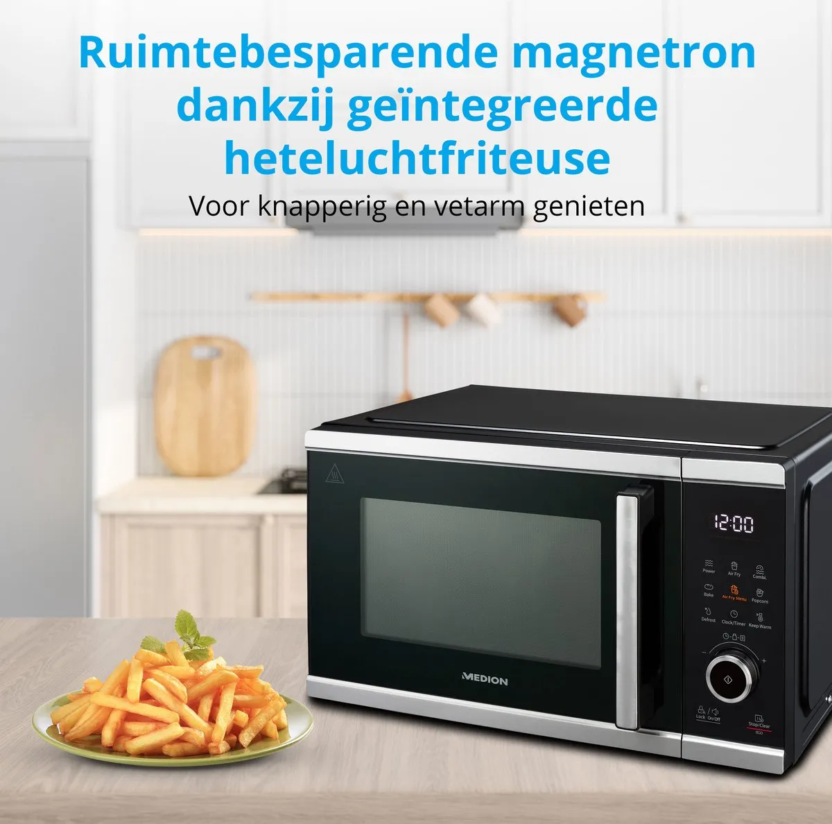 Medion MD11499 Magnetron 3-in-1 25L - 1500W - Zwart