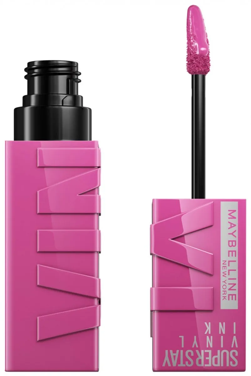 Maybelline SuperStay Vinyl Ink 165 Edgy Lippenstift - 4.2ml - Roze