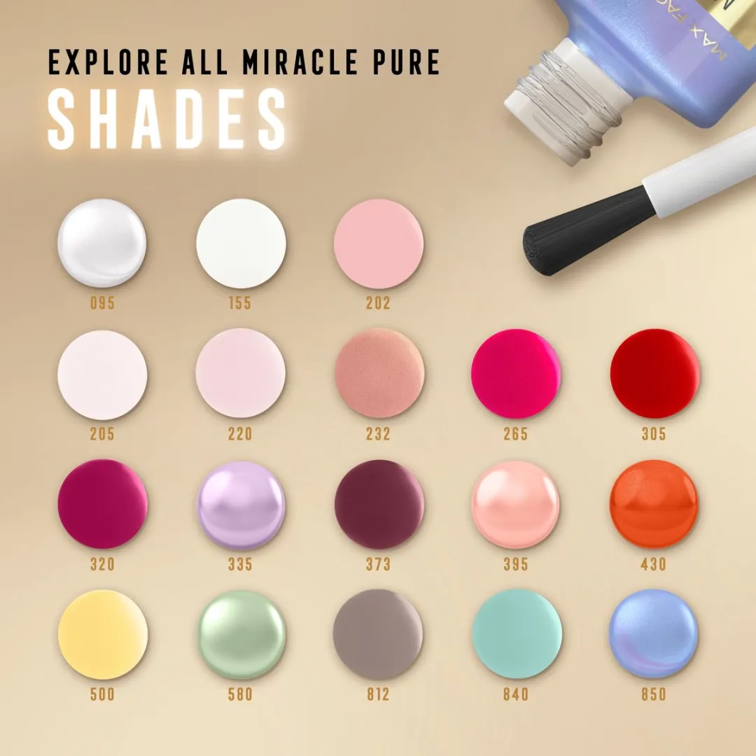 Max Factor Miracle Pure Nagellak Oranje - 24ml - afbeelding 6 van 6