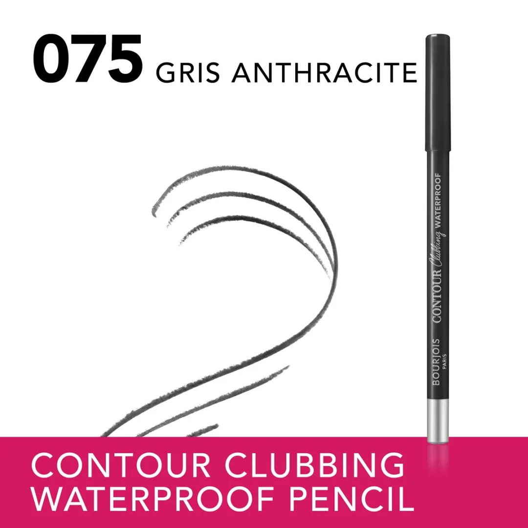 Bourjois Contour Clubbing Waterproof Oogpotlood 1.2g - Anthracite