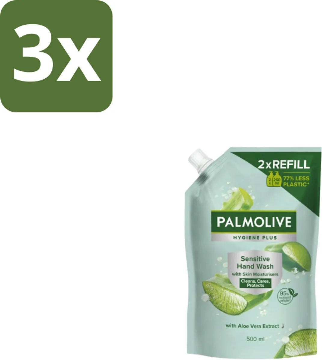 Palmolive Hygiene Plus Sensitive Antibacterieel Handzeep Navulling 1500ml
