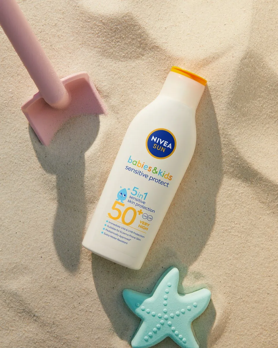 NIVEA SUN Babies & Kids Sensitive Protect Zonnebrand Melk SPF 50+ 200ml