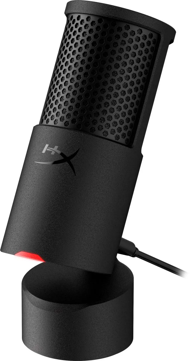 HyperX SoloCast 2 AR0A0AA USB Gaming Microfoon - Zwart