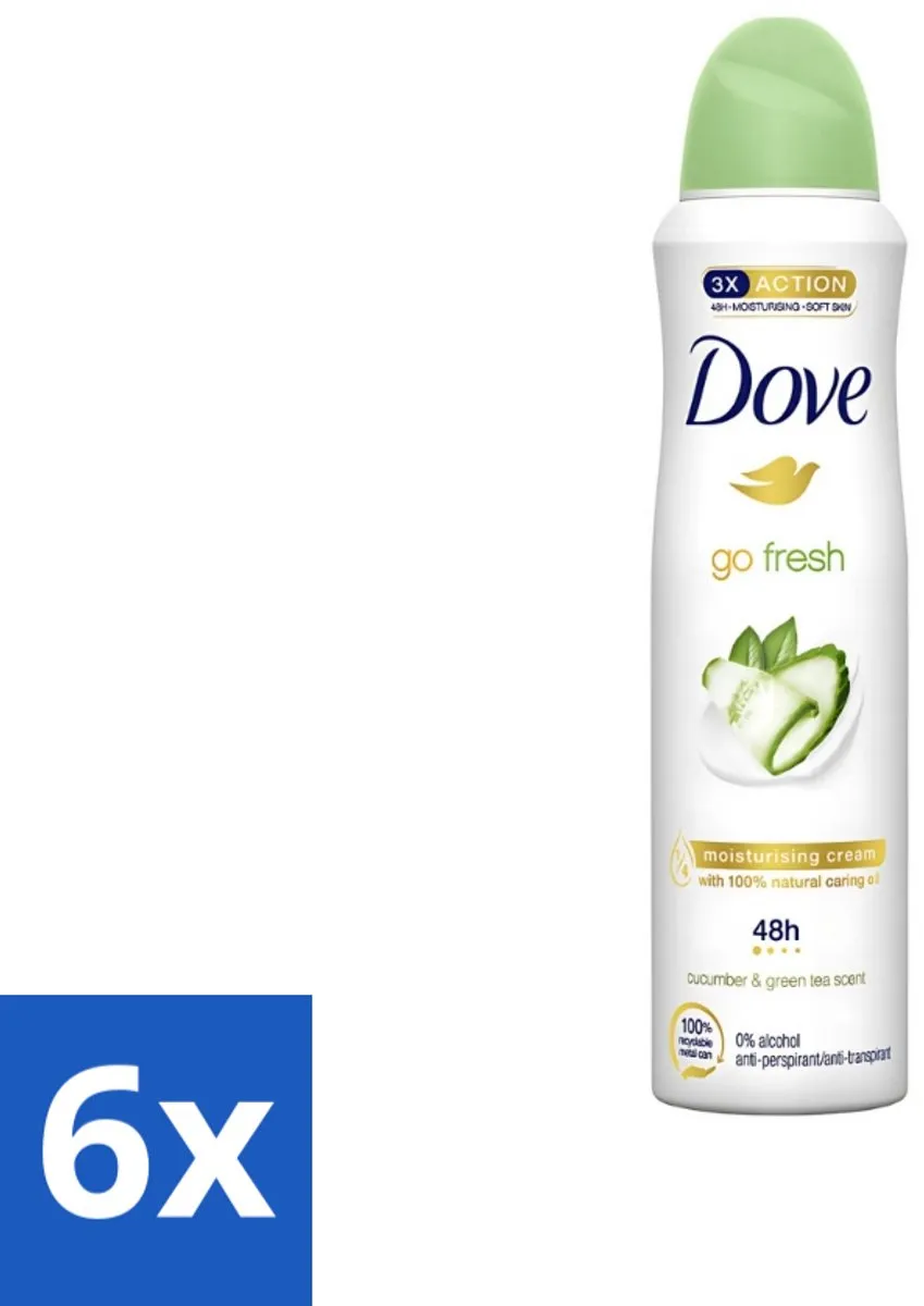 Dove Go Fresh Cucumber & Green Tea Deodorant Spray 900ml