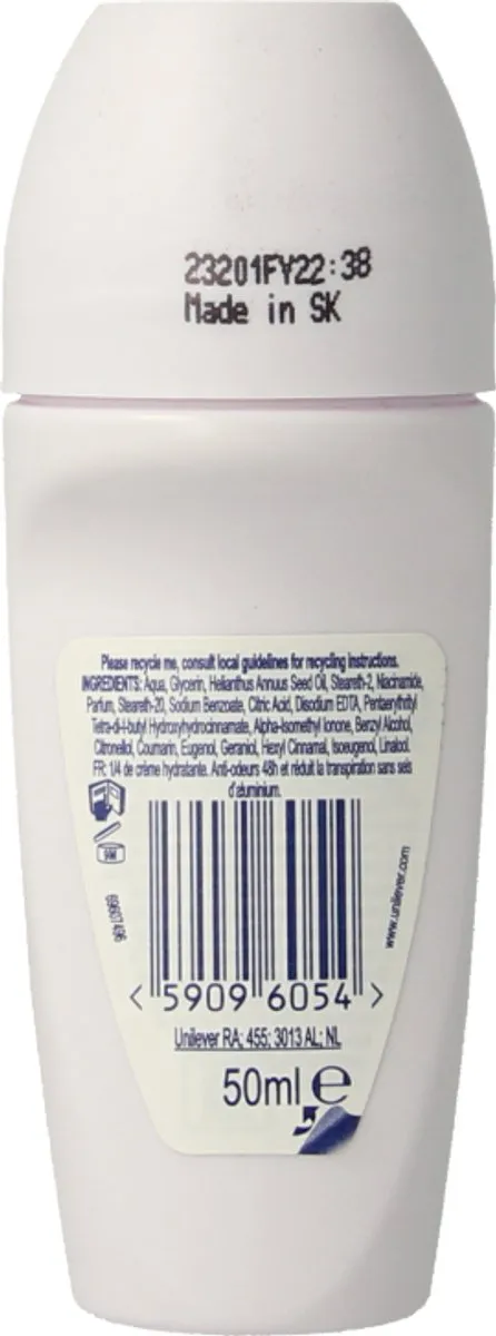 Dove Original 0% Deodorantroller 50ml
