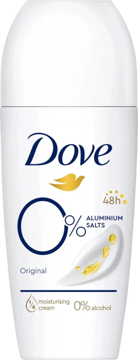 Dove Original 0% Deodorantroller 50ml