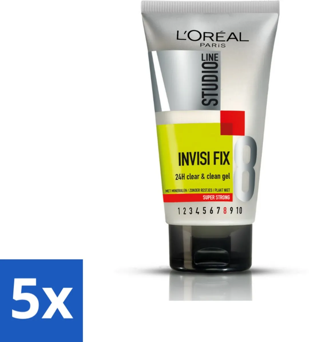 L'Oréal Studio Line Invisi Fix 24H Gel Super Strong 150ml - 20 Stuks