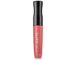 Rimmel London Stay Matte Liquid Lip Colour 600 Coral Sass - 7ml