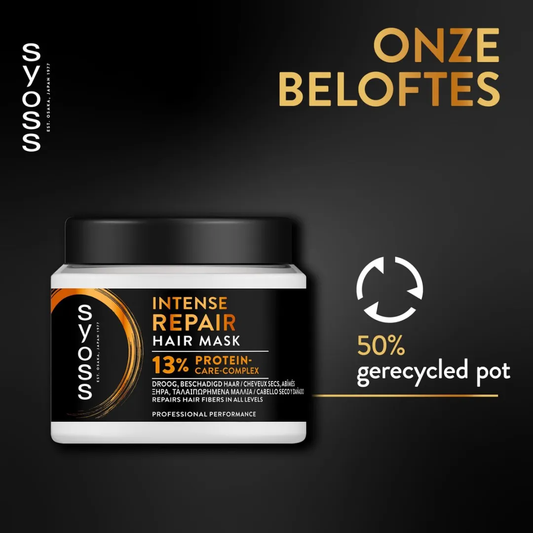 SYOSS Repair Haarmasker - 6x400ml