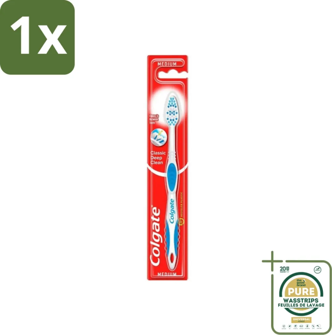 Colgate Classic Deep Clean Medium Tandenborstel