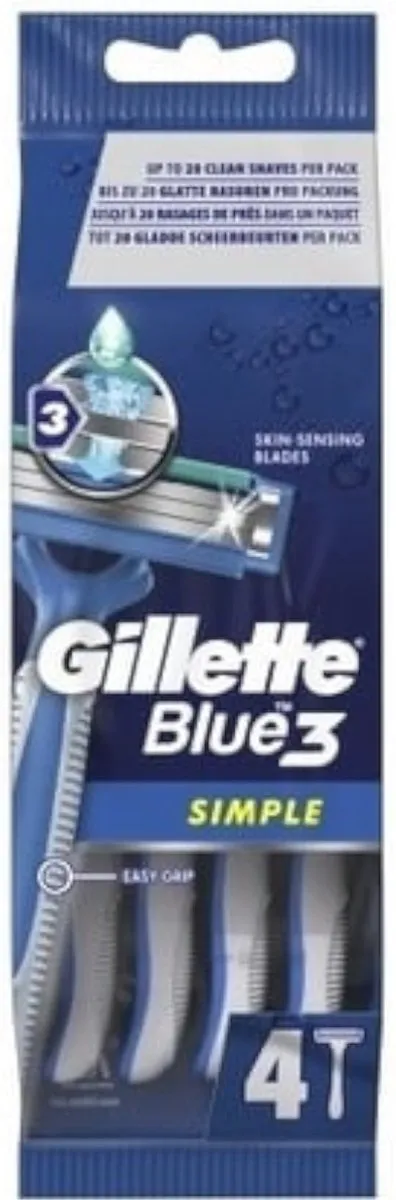 Gillette Blue 3 Wegwerpscheermes