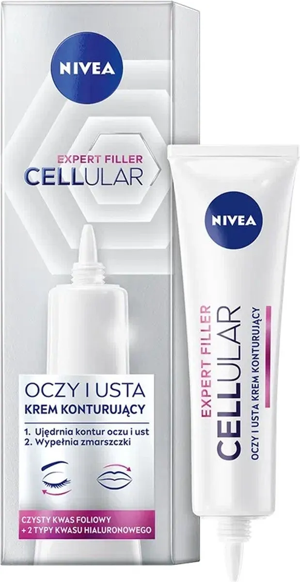 NIVEA Hyaluron Cellular Filler Anti-Rimpelcrème Ogen 15ml