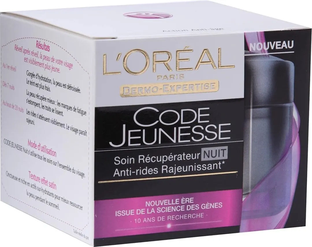 L'Oréal Paris Dermo Expertise Youth Code Gezichtcrème 50ml