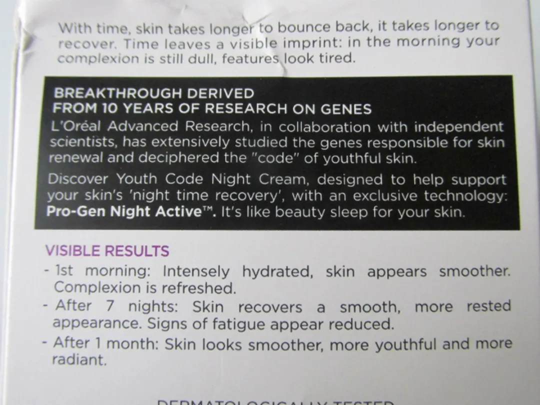 L'Oréal Paris Dermo Expertise Youth Code Gezichtcrème 50ml