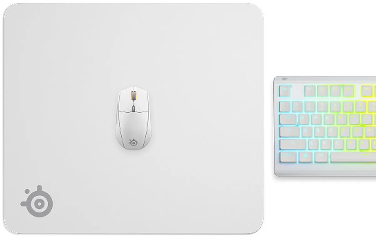 SteelSeries QcK Large Gaming Mousepad 490x420mm Wit