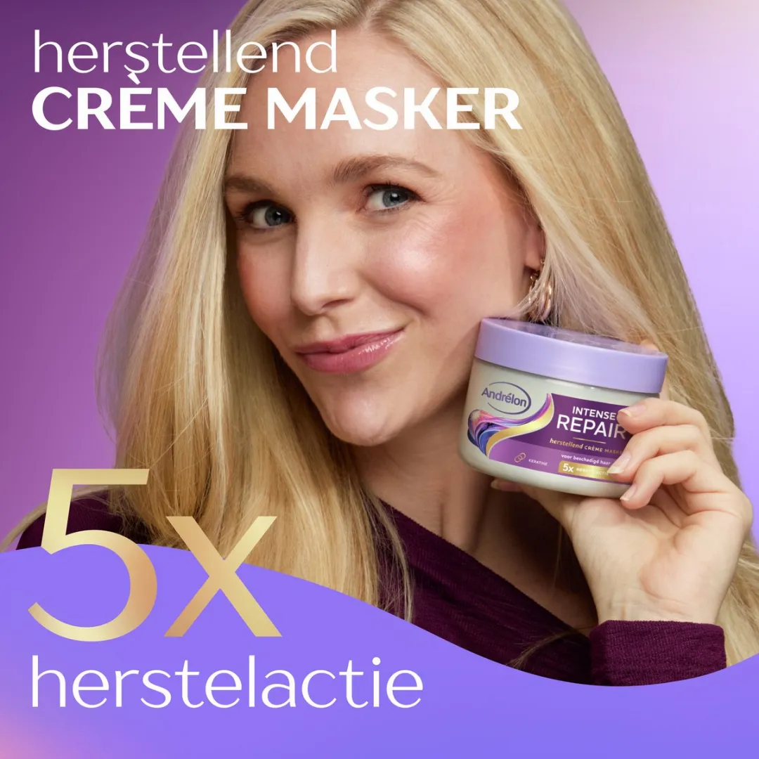 Andrélon Intense Repair Haarmasker 300ml - 6 Stuks