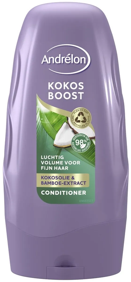 Andrélon Kokos Boost Conditioner 250ml - 5 Stuks