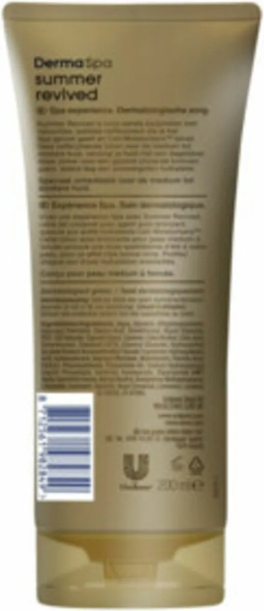 Dove DermaSpa Summer Revived Bodylotion Medium-Dark - 6x200ml