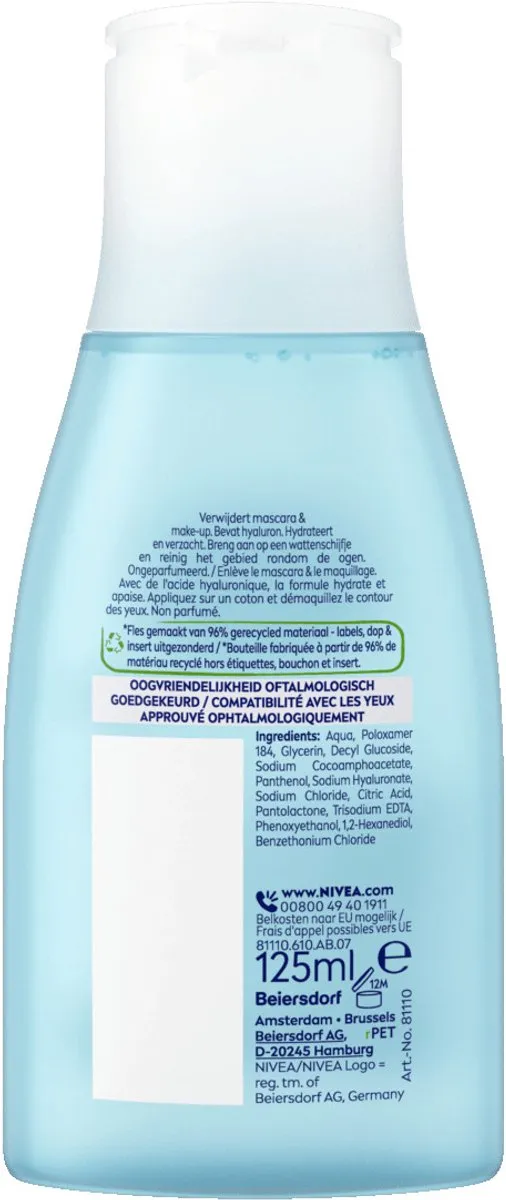 NIVEA Oog Make-up Reinigingslotion 125ml