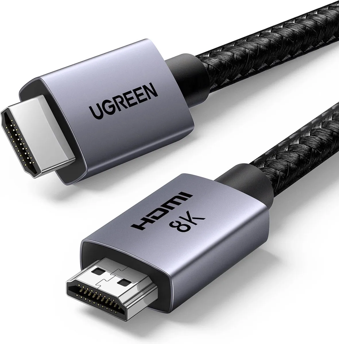 Ugreen HD171 HDMI 2.1 Kabel 8K - 3m - Grijs