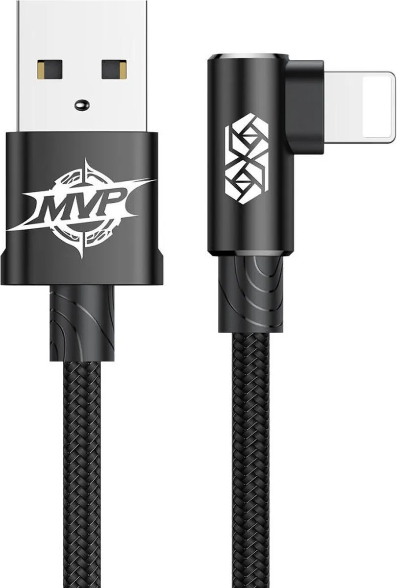 Baseus MVP USB naar Lightning Oplaadkabel 90°