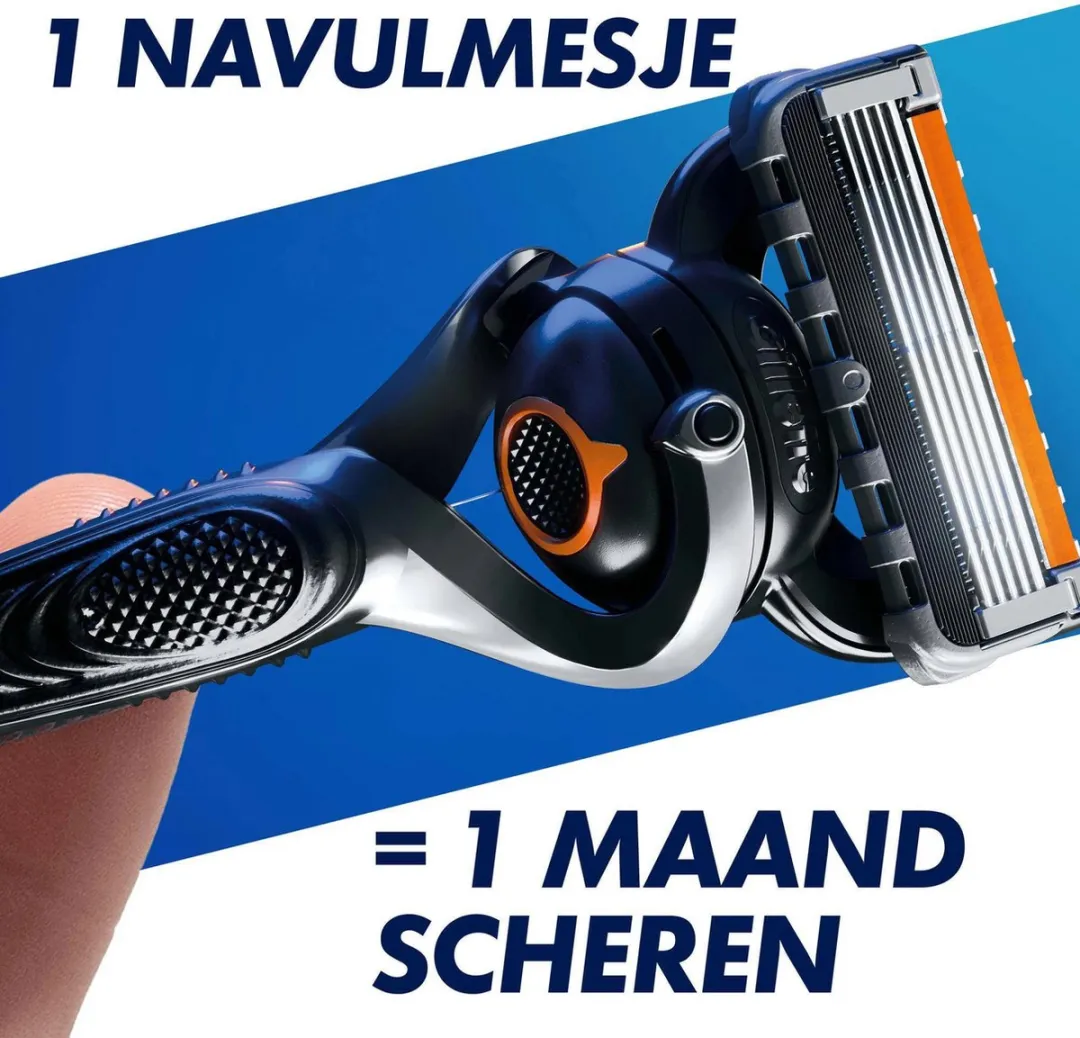 Gillette ProGlide Zwart Vervangende Mesjes - 12 Stuks