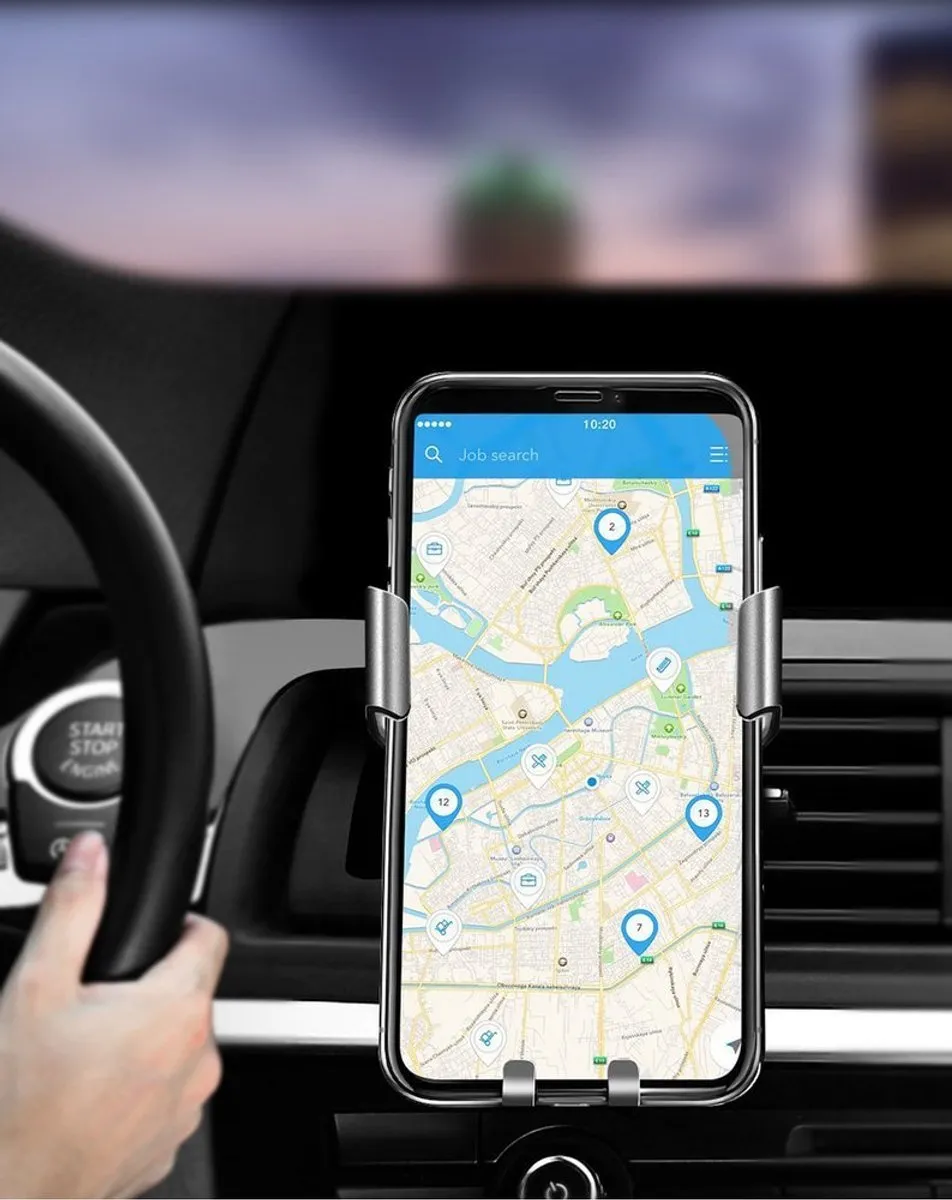 Ugreen Auto Zwaartekracht Luchtroosterhouder - Grijs