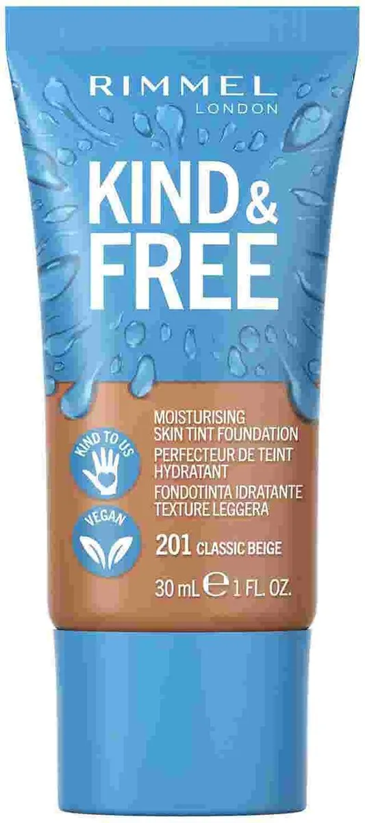 Rimmel London Kind & Free Vegan Foundation 210 Golden Beige