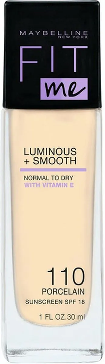 Maybelline Fit Me Luminous Foundation 110 Porcelain