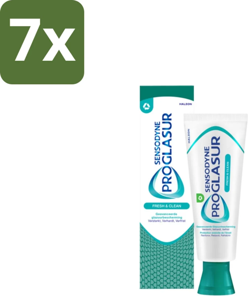 Sensodyne ProGlasur Multi-Action Tandpasta 75ml - 7 Stuks