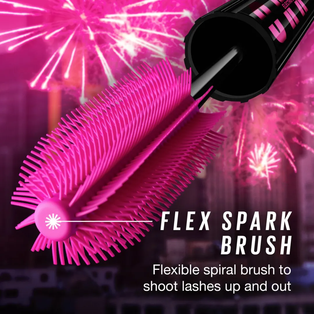 Maybelline New York Lash Sensational Electro Black Mascara 10ml - afbeelding 6 van 6