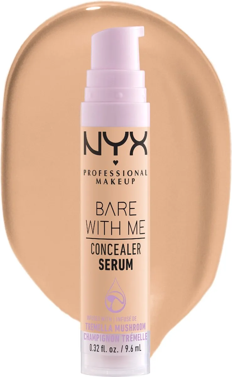 NYX Bare With Me Concealer Serum Beige - 9.6ml