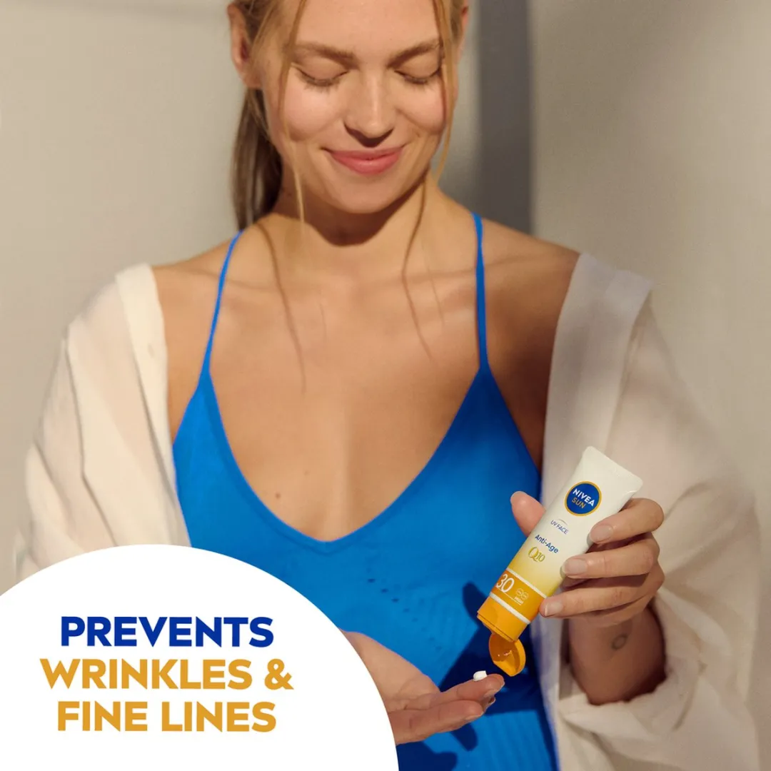 NIVEA SUN UV Anti-Age Q10 Gezicht Zonnecrème SPF 30 - 50ml - afbeelding 6 van 6