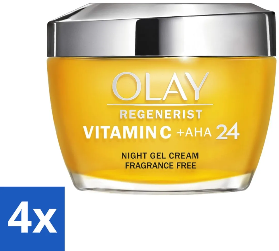 Olay Vitamine C + AHA24 Nachtcrème 200ml (4x50ml)