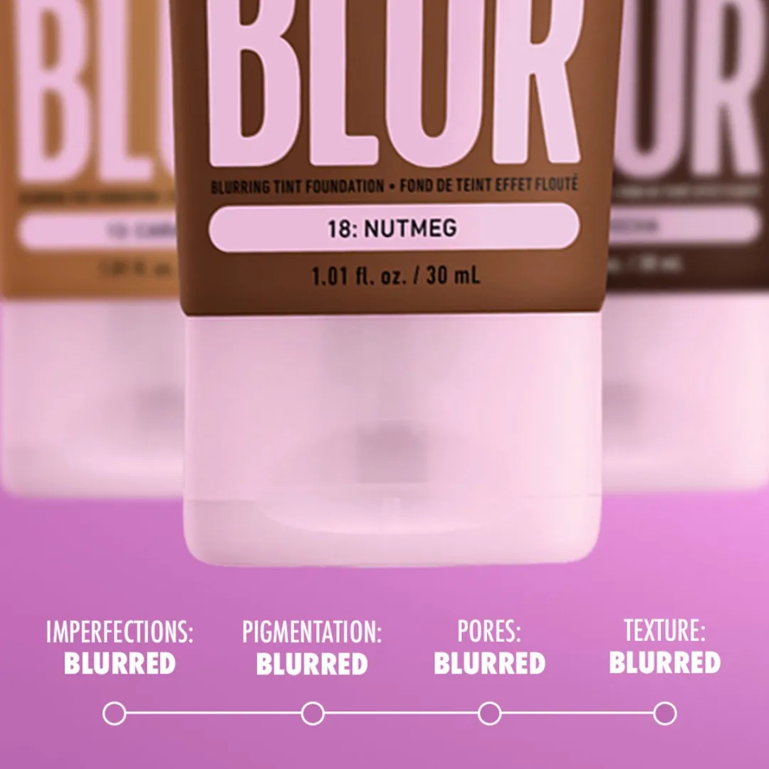 NYX Bare with Me Blur Medium Tan Foundation 110ml