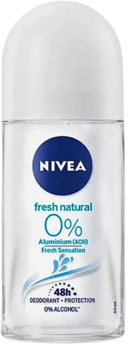 NIVEA Roll-On Fresh Natural 50ml - 7 Stuks