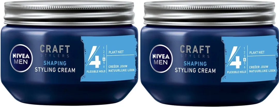 NIVEA MEN Craft Styling Cream 2x150ml